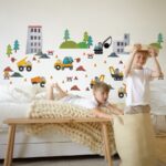 Construction Wall Stickers by Kali Stileman lifestyle