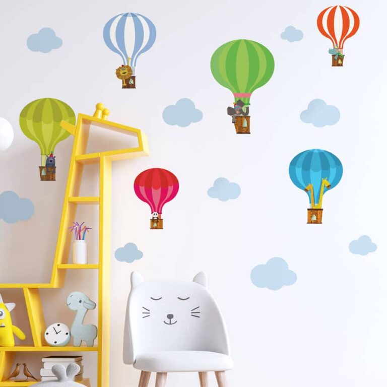 Hot Air Balloons Wall Stickers by Kali Stileman lifestyle