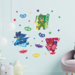 PJ Masks and Stars Wall Stickers lifestyle