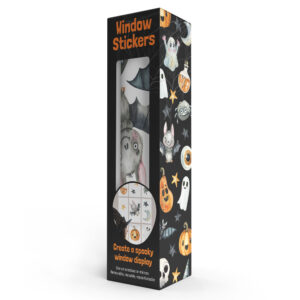 Halloween Window Stickers packaging