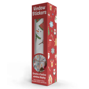 Christmas Window Stickers packaging