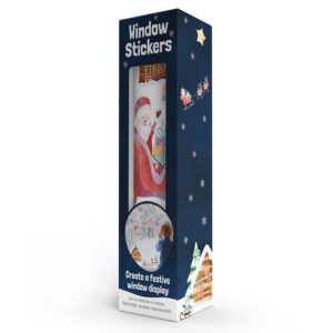 Christmas Scene Window Stickers packaging