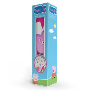Peppa and Friends Pink Wall Stickers packaging