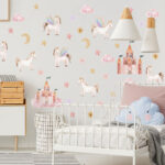 Unicorns and Castles Wall Stickers lifestyle