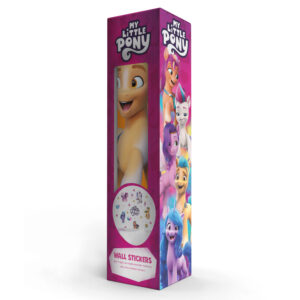 My Little Pony Glitter Wall Stickers packaging