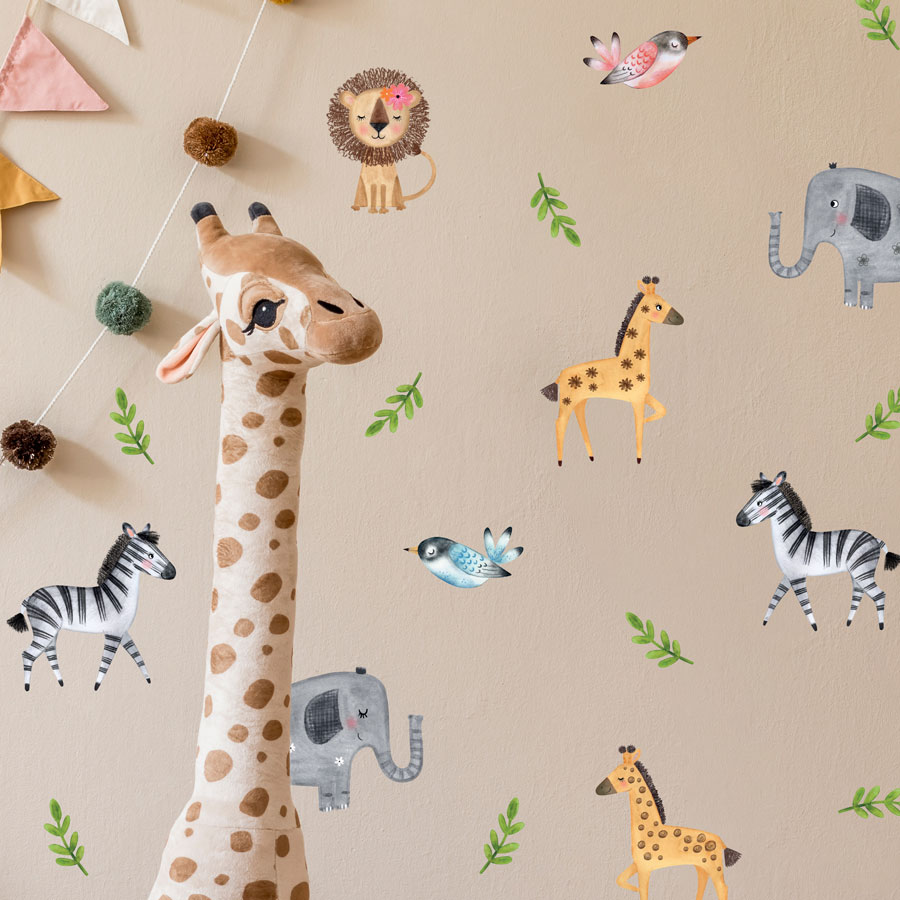 Safari Wall Stickers lifestyle