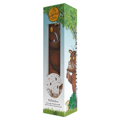 the gruffalo wall sticker with packaging