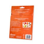 Autumn Leaves Window Stickers showing packaging reverse